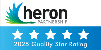 Heron Partnership Quality start rating logo 2025