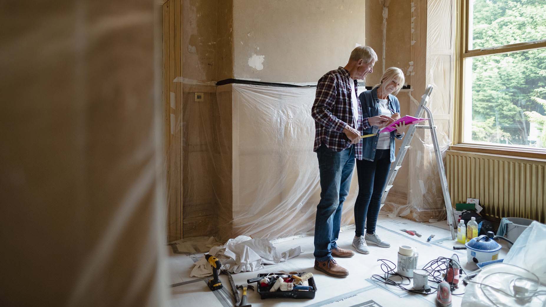 Retirees downsizing home